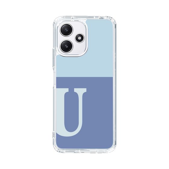 Slim Protection Case［ Original - initial two tone - U blue ］