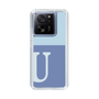 Slim Protection Case［ Original - initial two tone - U blue ］