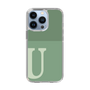 Slim Protection Case［ Original - initial two tone - U green ］