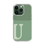 Slim Protection Case［ Original - initial two tone - U green ］