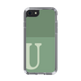 Slim Protection Case［ Original - initial two tone - U green ］