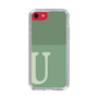 Slim Protection Case［ Original - initial two tone - U green ］
