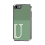 Slim Protection Case［ Original - initial two tone - U green ］