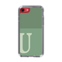 Slim Protection Case［ Original - initial two tone - U green ］
