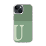 Slim Protection Case［ Original - initial two tone - U green ］