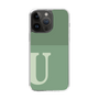 Slim Protection Case［ Original - initial two tone - U green ］