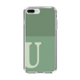 Slim Protection Case［ Original - initial two tone - U green ］