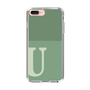 Slim Protection Case［ Original - initial two tone - U green ］