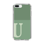 Slim Protection Case［ Original - initial two tone - U green ］