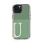 Slim Protection Case［ Original - initial two tone - U green ］