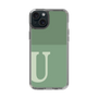 Slim Protection Case［ Original - initial two tone - U green ］