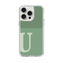 Slim Protection Case［ Original - initial two tone - U green ］