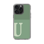 Slim Protection Case［ Original - initial two tone - U green ］