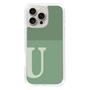 Slim Protection Case［ オリジナル - initial two tone - U green ］