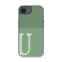 Slim Protection Case［ Original - initial two tone - U green ］