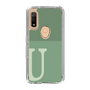 Slim Protection Case［ Original - initial two tone - U green ］