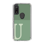 Slim Protection Case［ Original - initial two tone - U green ］