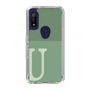Slim Protection Case［ Original - initial two tone - U green ］