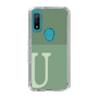 Slim Protection Case［ Original - initial two tone - U green ］
