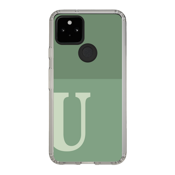 Slim Protection Case［ Original - initial two tone - U green ］
