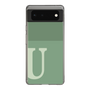 Slim Protection Case［ Original - initial two tone - U green ］