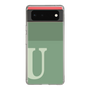 Slim Protection Case［ Original - initial two tone - U green ］