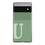 Slim Protection Case［ Original - initial two tone - U green ］