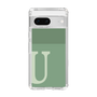 Slim Protection Case［ Original - initial two tone - U green ］