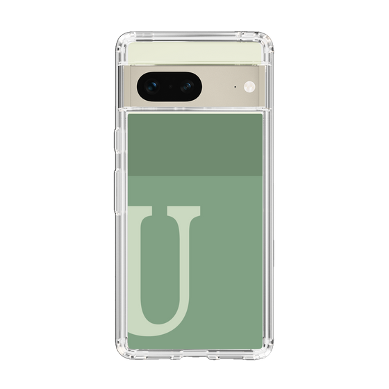 Slim Protection Case［ Original - initial two tone - U green ］
