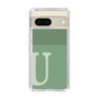 Slim Protection Case［ Original - initial two tone - U green ］
