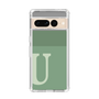 Slim Protection Case［ Original - initial two tone - U green ］
