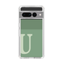 Slim Protection Case［ Original - initial two tone - U green ］