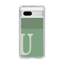 Slim Protection Case［ Original - initial two tone - U green ］