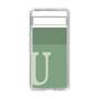 Slim Protection Case［ Original - initial two tone - U green ］