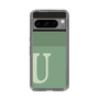 Slim Protection Case［ Original - initial two tone - U green ］