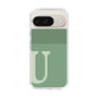 Slim Protection Case［ Original - initial two tone - U green ］