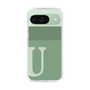 Slim Protection Case［ Original - initial two tone - U green ］