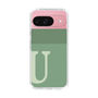 Slim Protection Case［ Original - initial two tone - U green ］