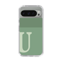 Slim Protection Case［ Original - initial two tone - U green ］