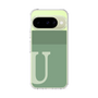 Slim Protection Case［ Original - initial two tone - U green ］