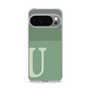 Slim Protection Case［ Original - initial two tone - U green ］