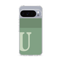 Slim Protection Case［ Original - initial two tone - U green ］