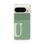 Slim Protection Case［ Original - initial two tone - U green ］