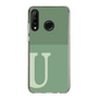 Slim Protection Case［ Original - initial two tone - U green ］