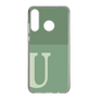 Slim Protection Case［ Original - initial two tone - U green ］