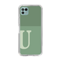 Slim Protection Case［ Original - initial two tone - U green ］