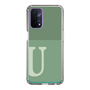 Slim Protection Case［ Original - initial two tone - U green ］