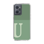Slim Protection Case［ Original - initial two tone - U green ］
