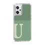 Slim Protection Case［ オリジナル - initial two tone - U green ］