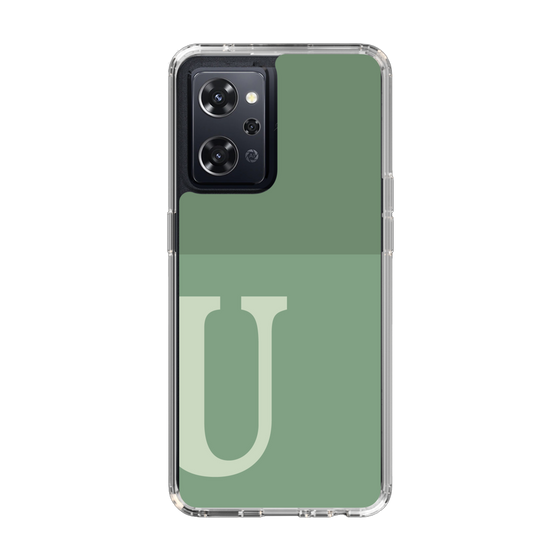 Slim Protection Case［ オリジナル - initial two tone - U green ］